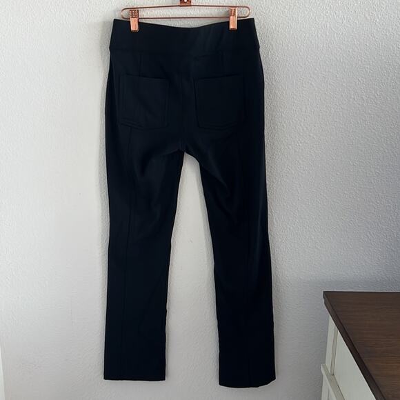 Athleta Metro Active Pants Front and Back Pockets Black Small - Picture 2 of 8